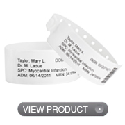 Label Shield Wristbands